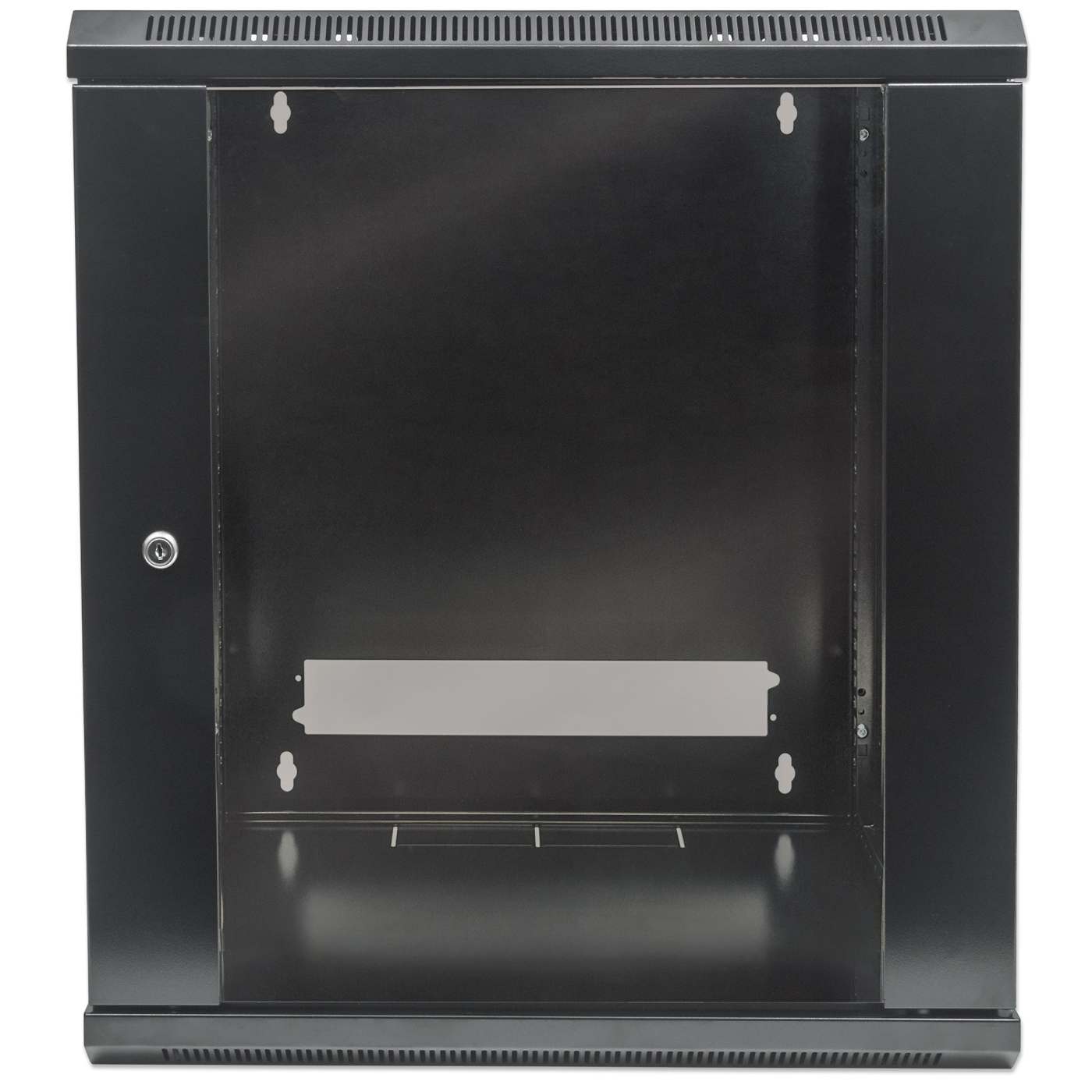 19" Wallmount Cabinet, 12U, 450 mm (17.7 in.) Depth, Black Image 3