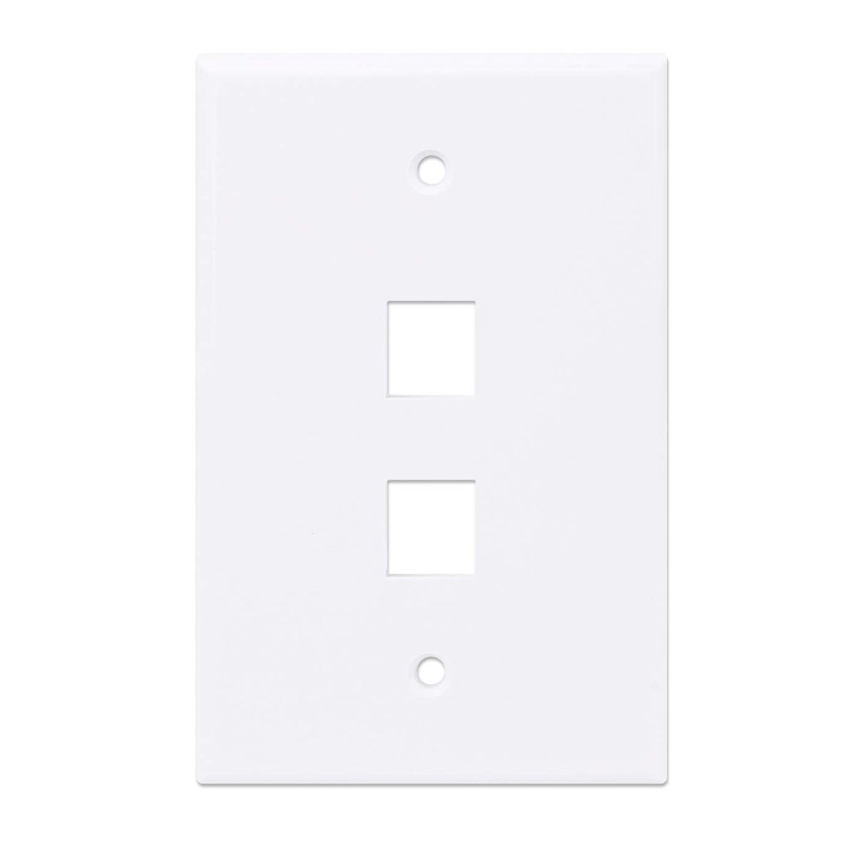 2-Outlet Oversized Keystone Wall Plate Image 4