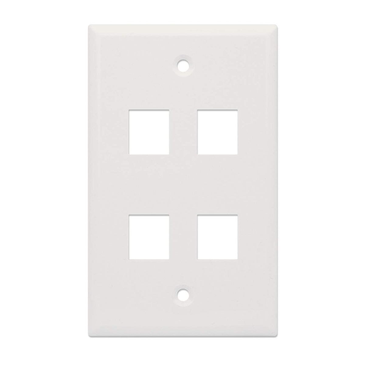 4-Outlet Keystone Wall Plate Image 3