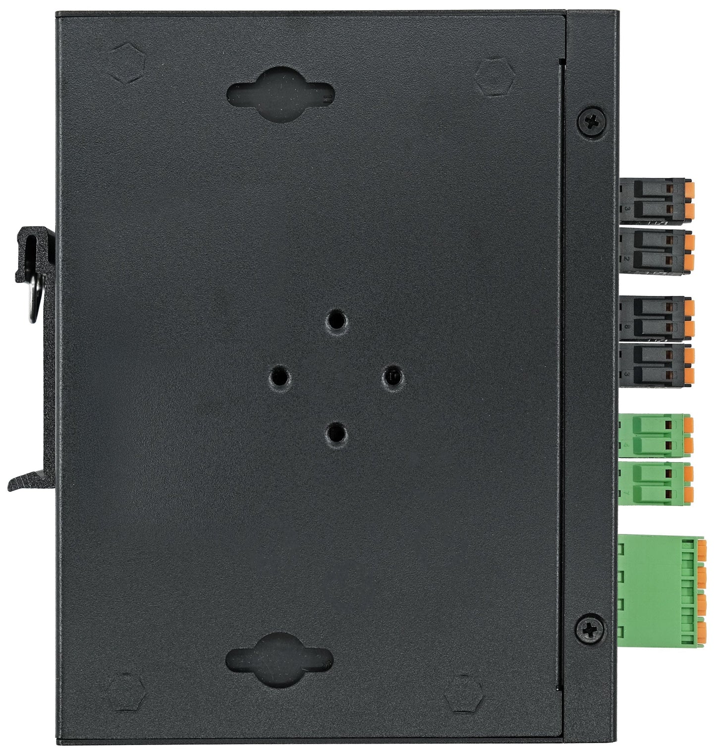 Industrial L2 Managed PRO 4-Port Gigabit PoE+ Switch with 12V/24VDC Output, 12-48VDC Input | 120W