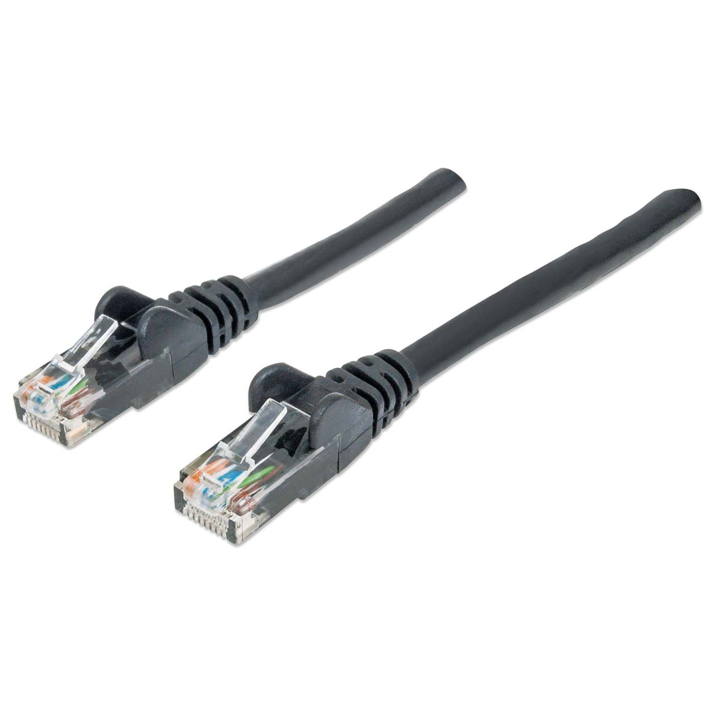 Cat6 U/UTP Network Patch Cable, 0.3 m (1 ft.), Black Image 1