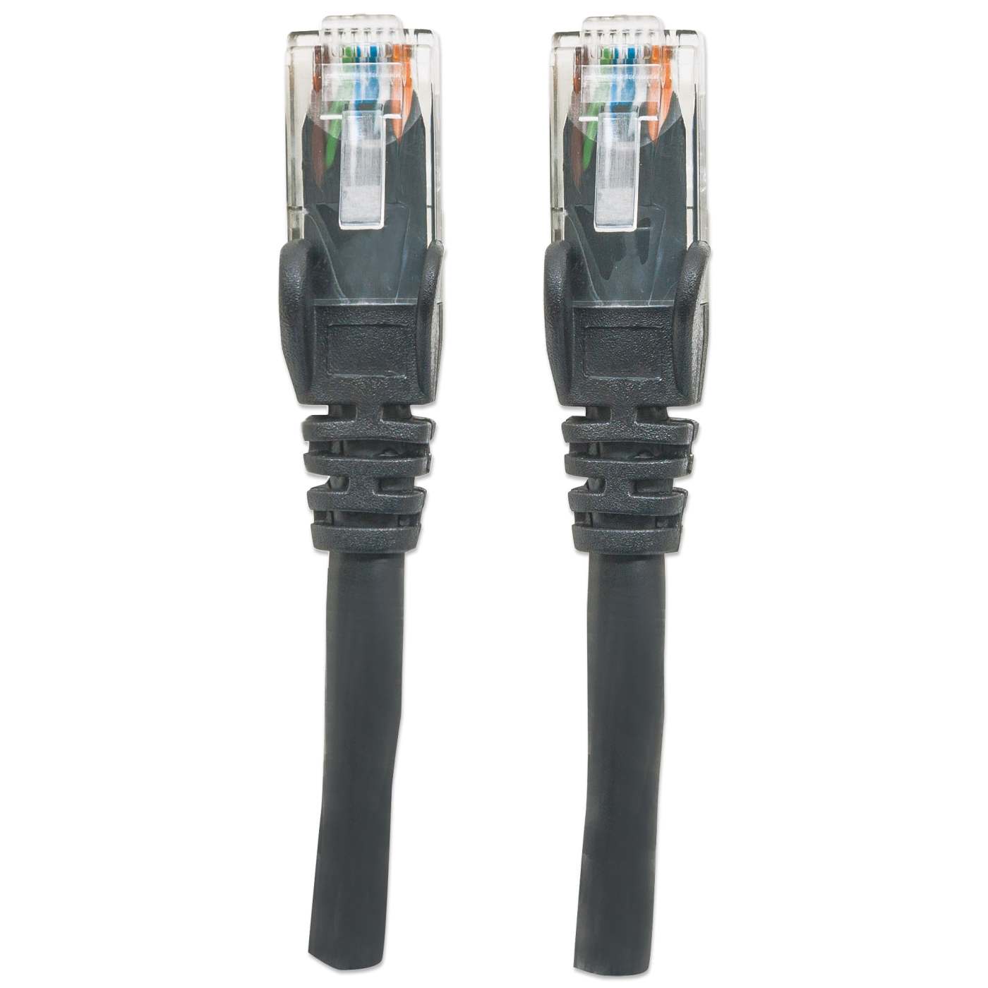 Cat6 U/UTP Network Patch Cable, 0.3 m (1 ft.), Black Image 5