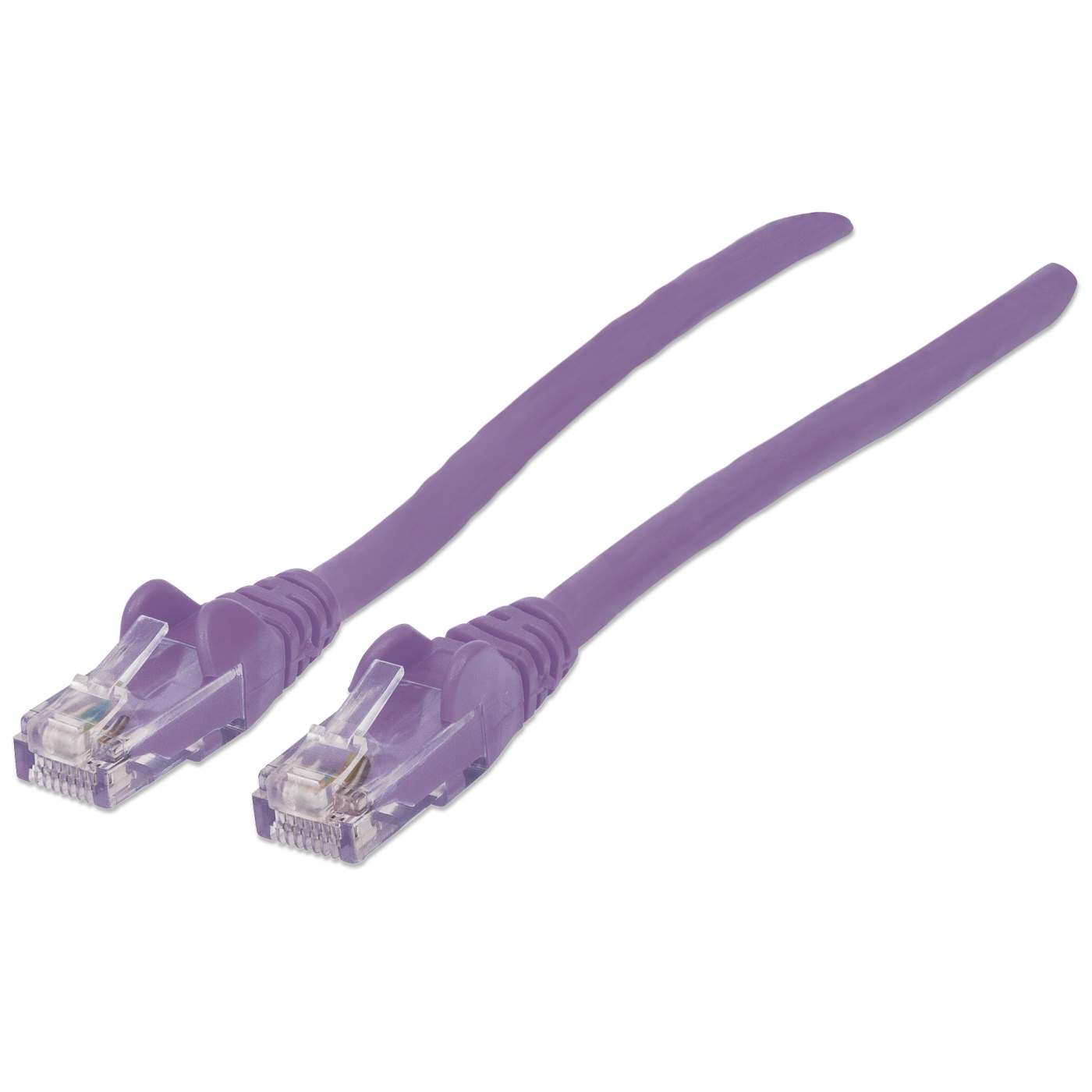Cat6 U/UTP Network Patch Cable, 7.5 m (25 ft.), Purple Image 1