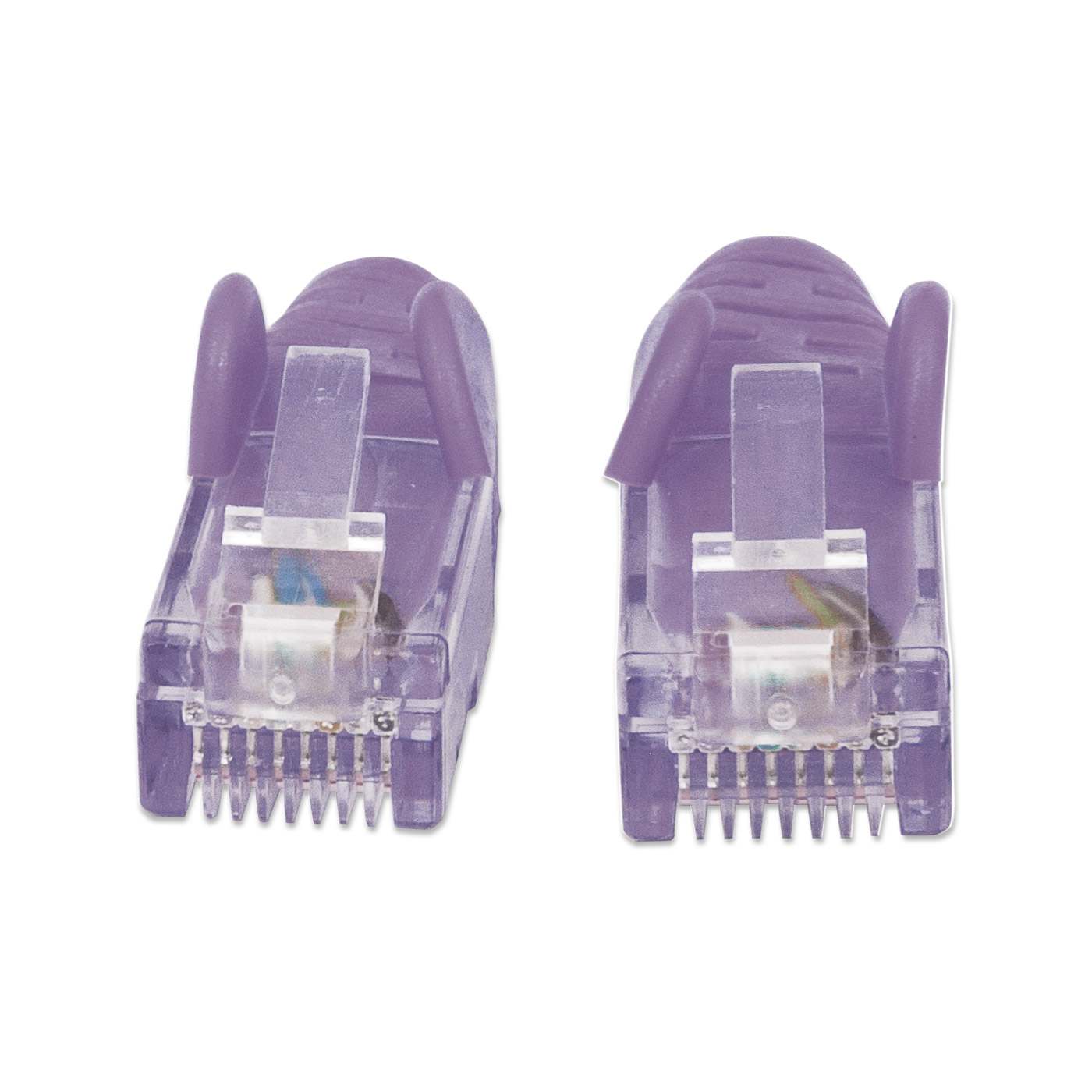 Cat6 U/UTP Network Patch Cable, 7.5 m (25 ft.), Purple Image 4