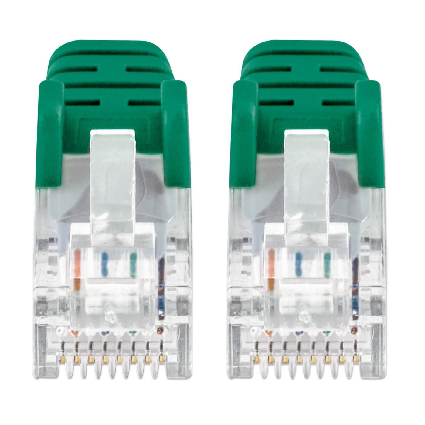 Cat6 U/UTP Slim Network Patch Cable, 0.5 ft., Green Image 3