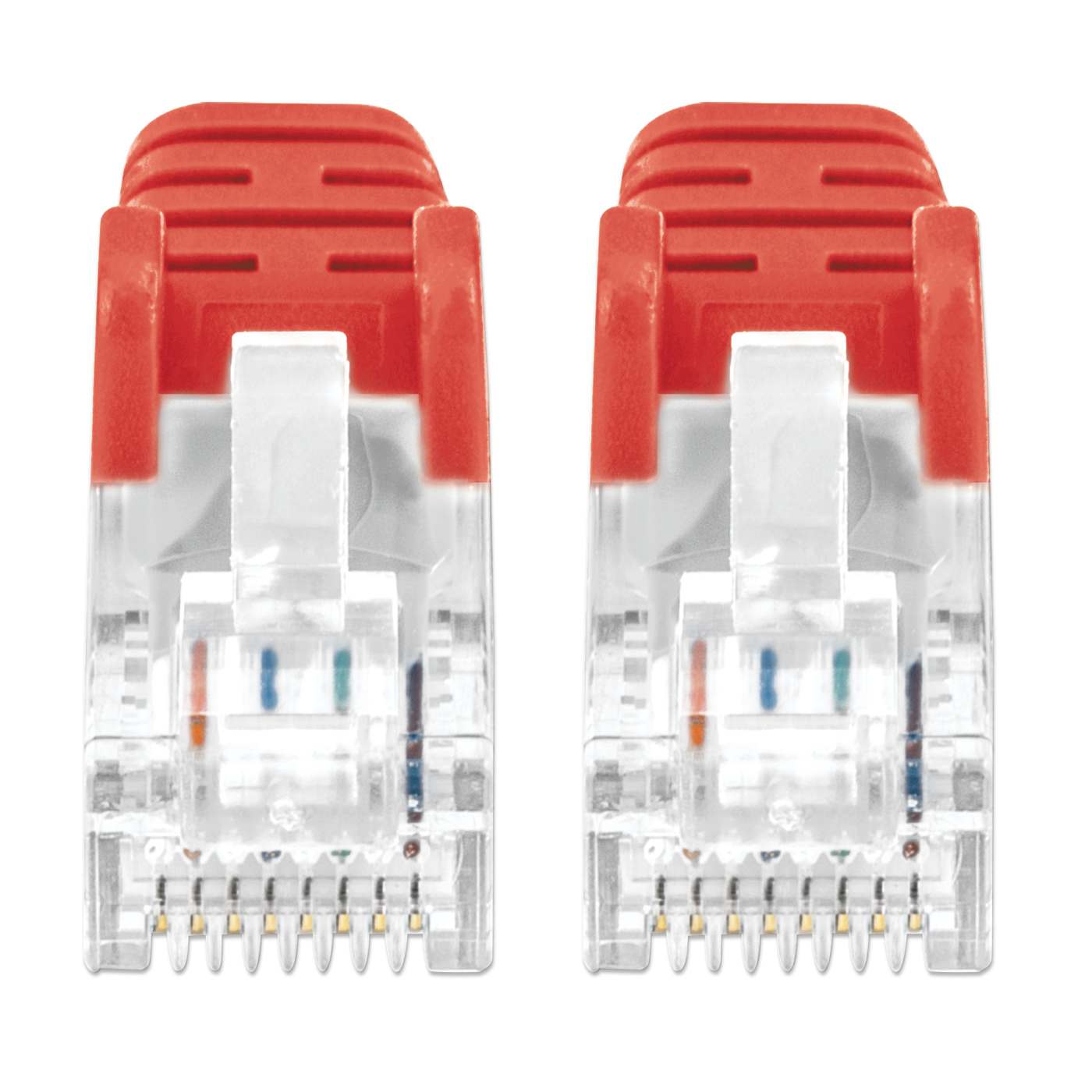 Cat6 U/UTP Slim Network Patch Cable, 7 ft., Red Image 3