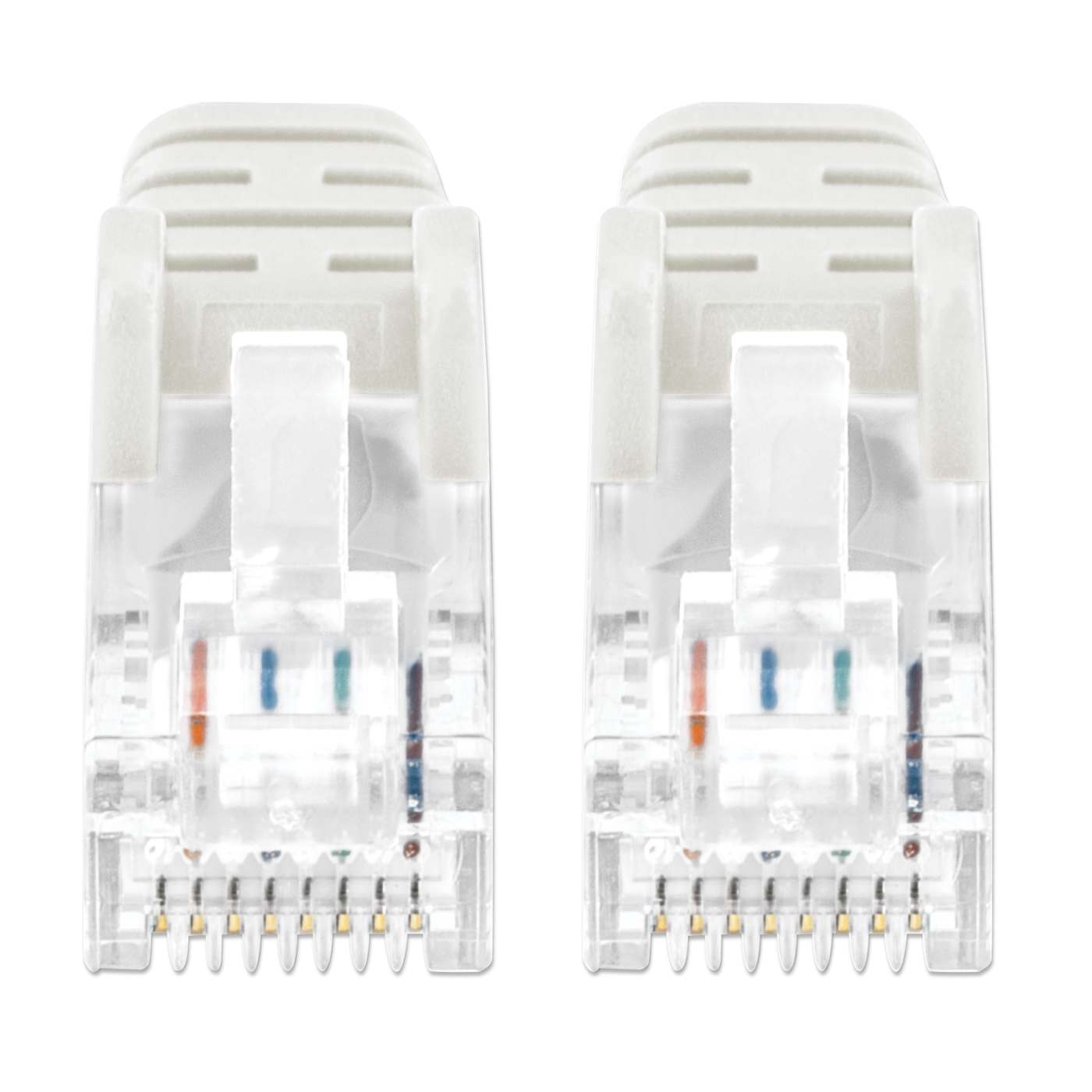 Cat6a U/UTP Slim Network Patch Cable, 10 ft., White Image 3