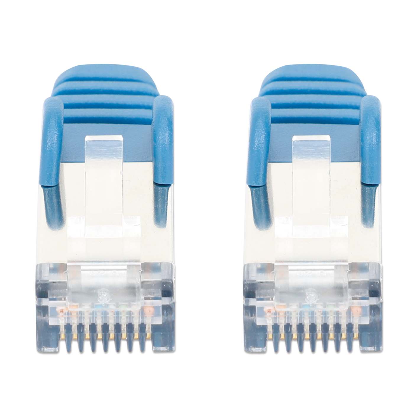 Cat8.1 U/FTP Slim Network Patch Cable, 3 ft., Blue, 10-Pack Image 5