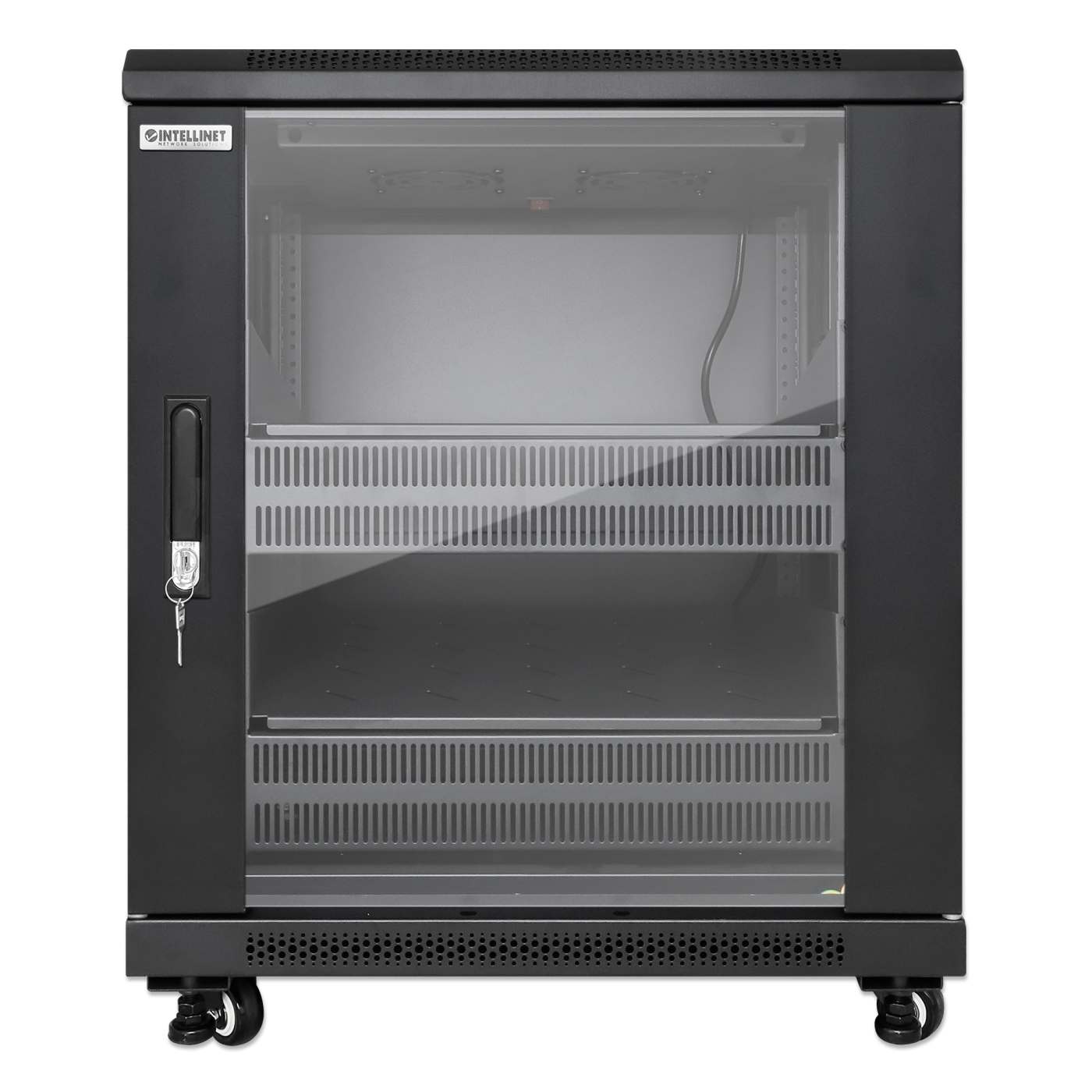 Pro Line Network Cabinet with Integrated Fans, 12U Image 3