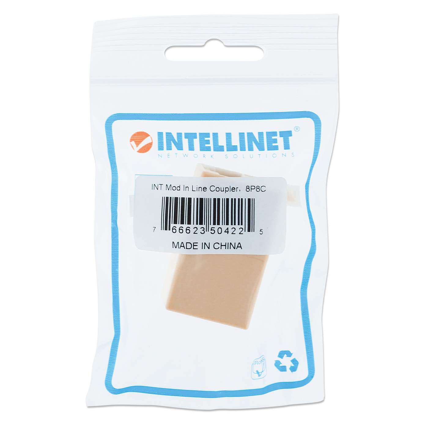 RJ45 8P8C Coupler Packaging Image 2