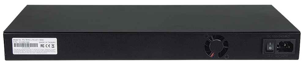 16-Port Fast Ethernet PoE+ Switch Image 5