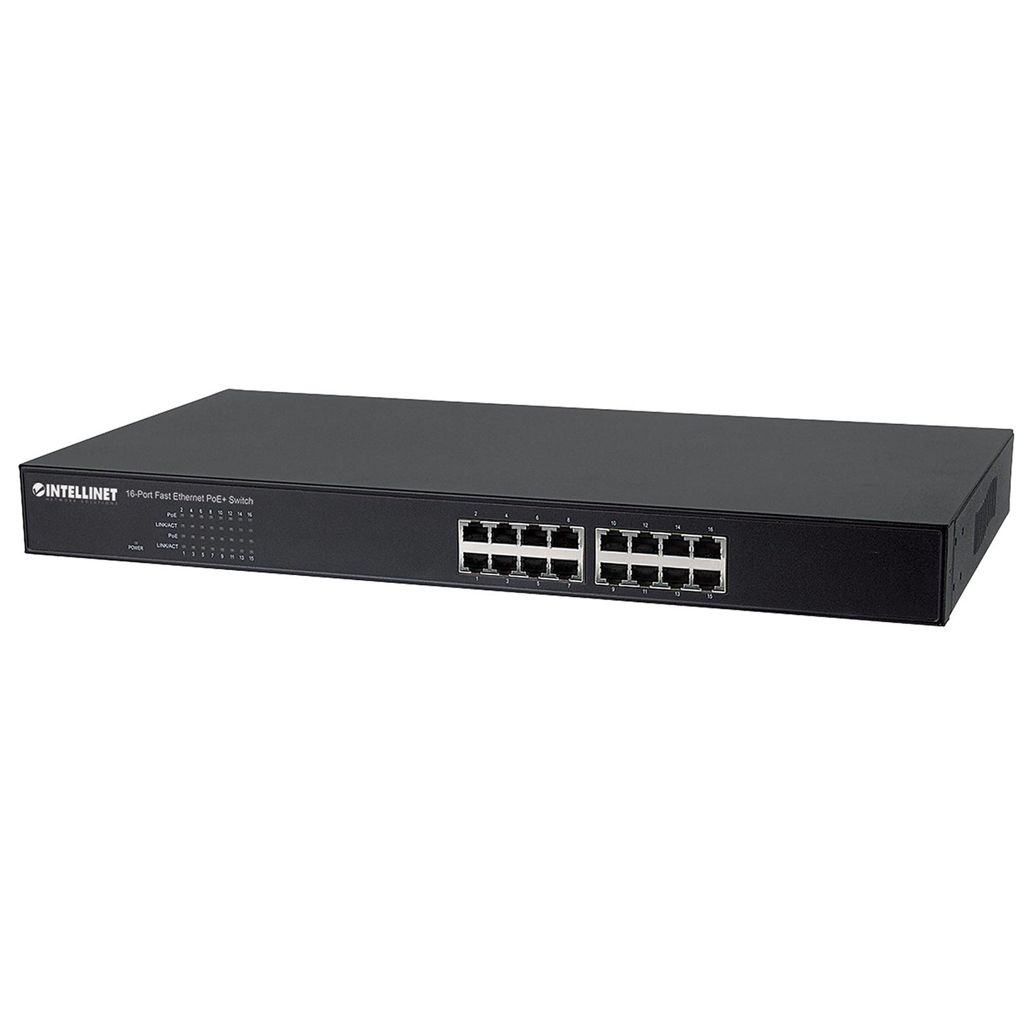 16-Port Fast Ethernet PoE+ Switch (Refurbished)