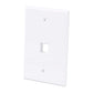 1-Outlet Oversized Keystone Wall Plate Image 1