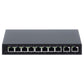 10-Port PoE+ Switch with 8 Gigabit Ethernet Ports and 2 RJ45 Gigabit Uplink Ports Image 3