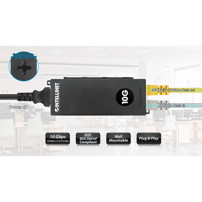 10G High-Power PoE+ Injector 30W Image 8