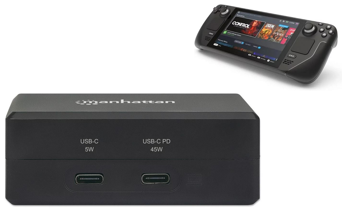 Manhattan Hi-Speed USB B Data + Charging Cable (374507) –