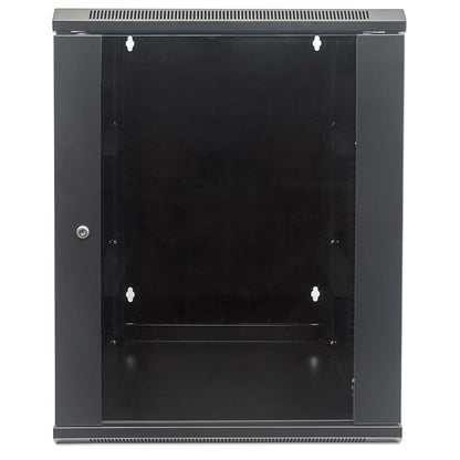15U 19" Swing Out Wall Mount Network Cabinet, Standard Line, 550 mm (21.7 in.) Depth, Black Image 3