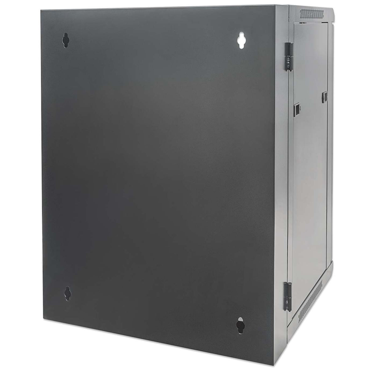15U 19" Swing Out Wall Mount Network Cabinet, Standard Line, 550 mm (21.7 in.) Depth, Black Image 5