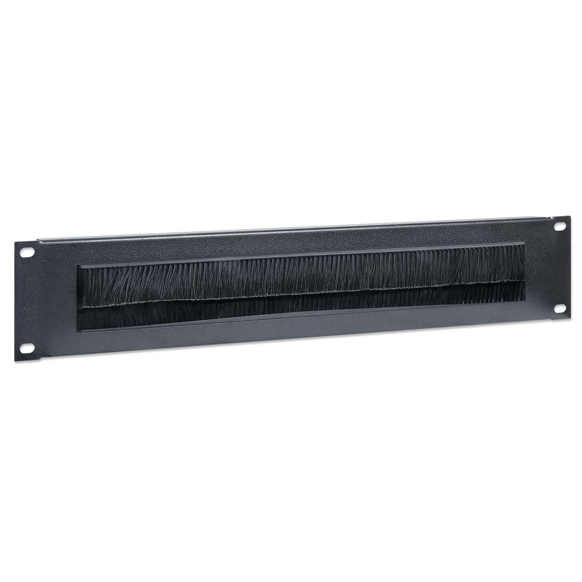 19" Cable Entry Panel, 2U, Black Image 2