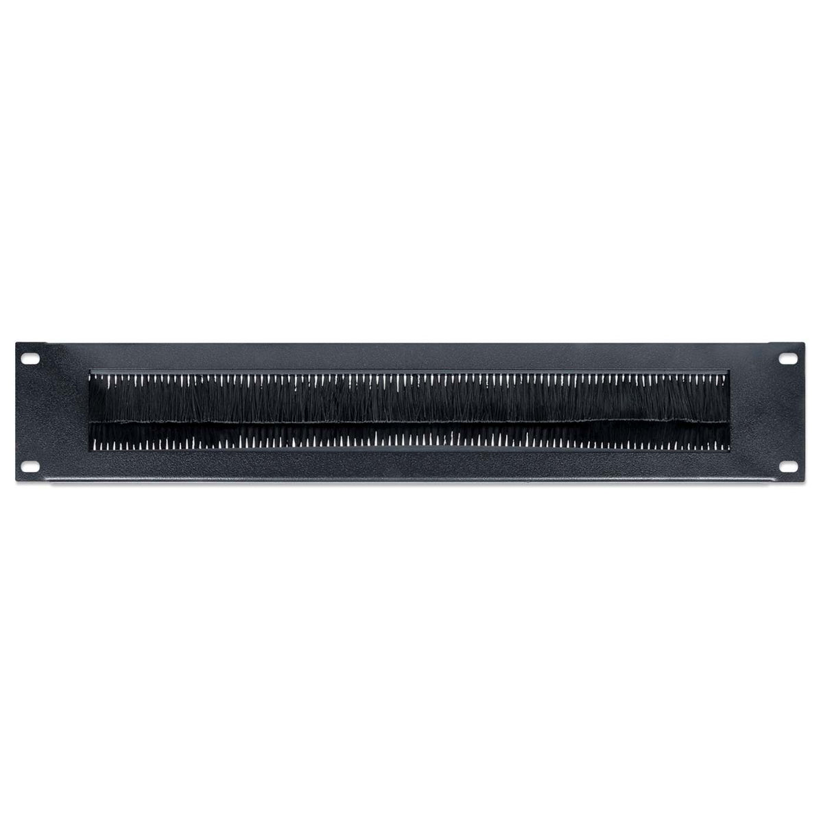 19" Cable Entry Panel, 2U, Black Image 3
