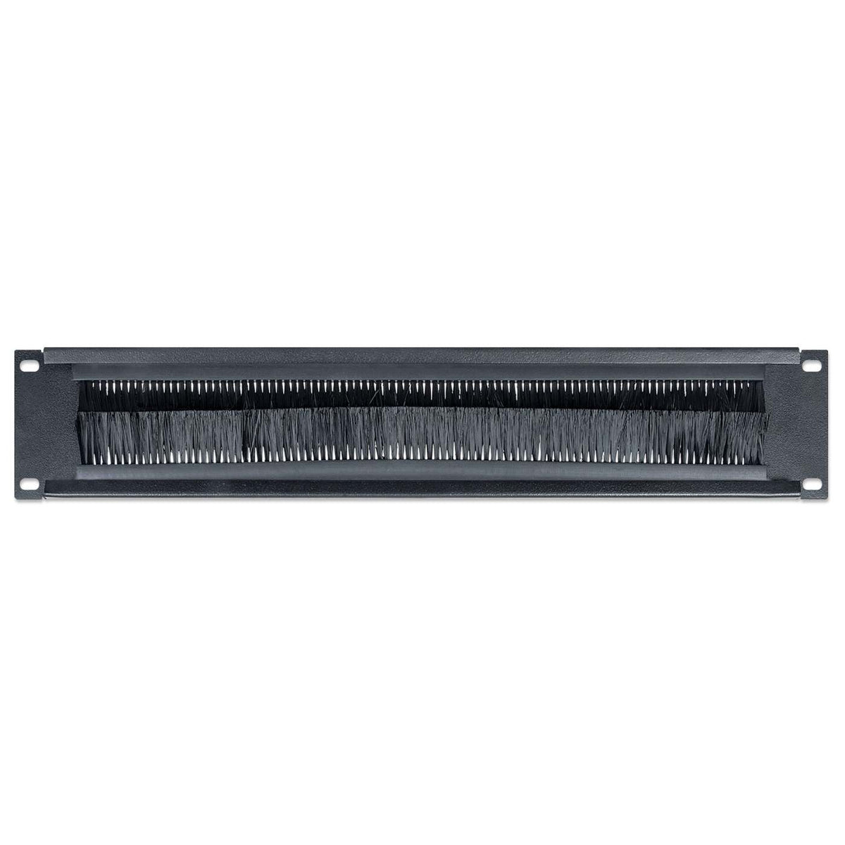 19" Cable Entry Panel, 2U, Black Image 4