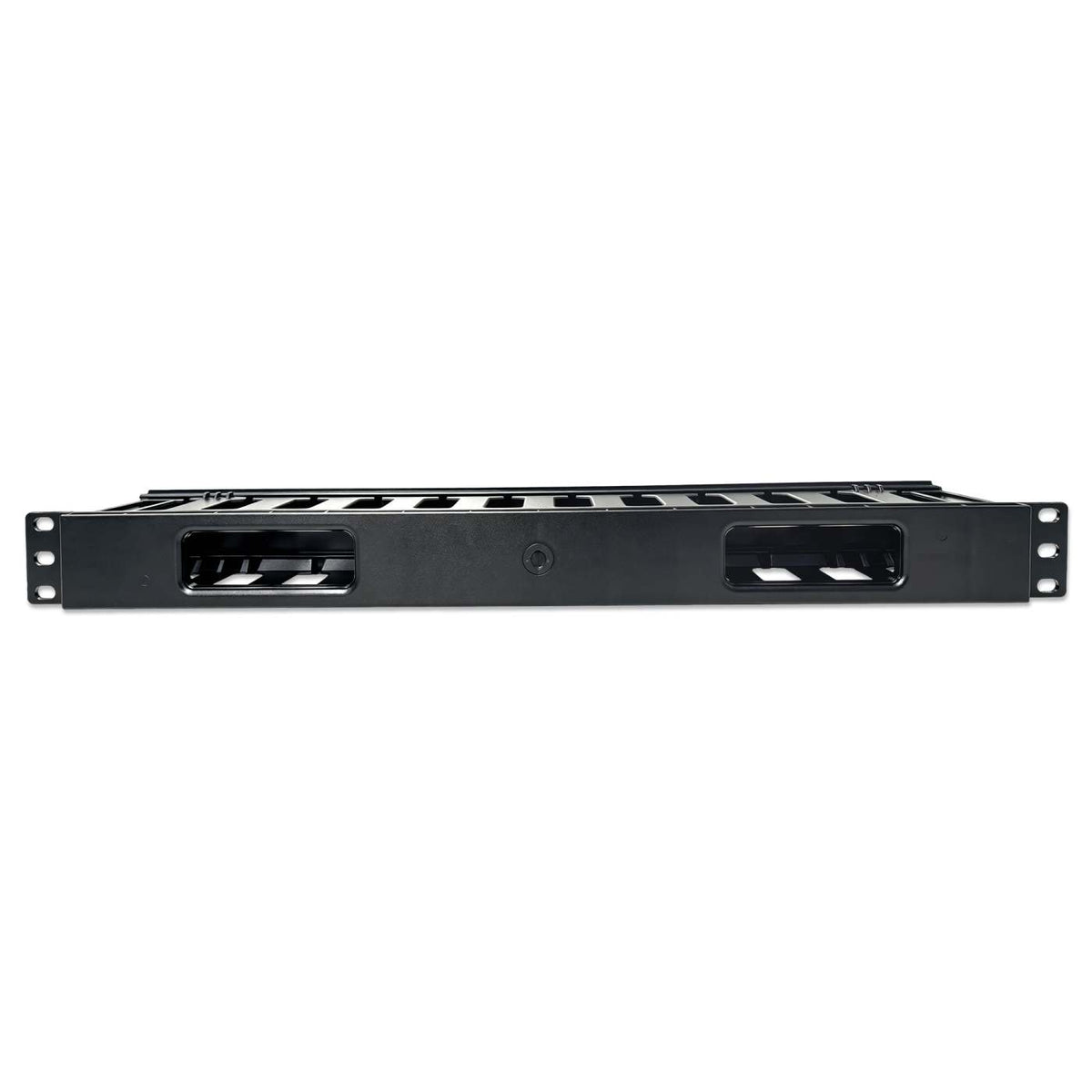19" Cable Management Panel, 1U, Black Image 6