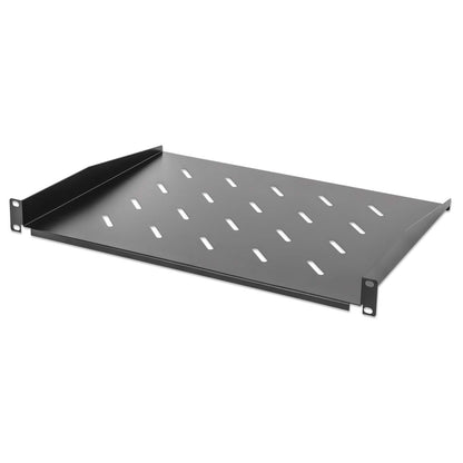 19" Cantilever Shelf, 1U, 350 mm (13.8 in.) Depth, Black Image 1