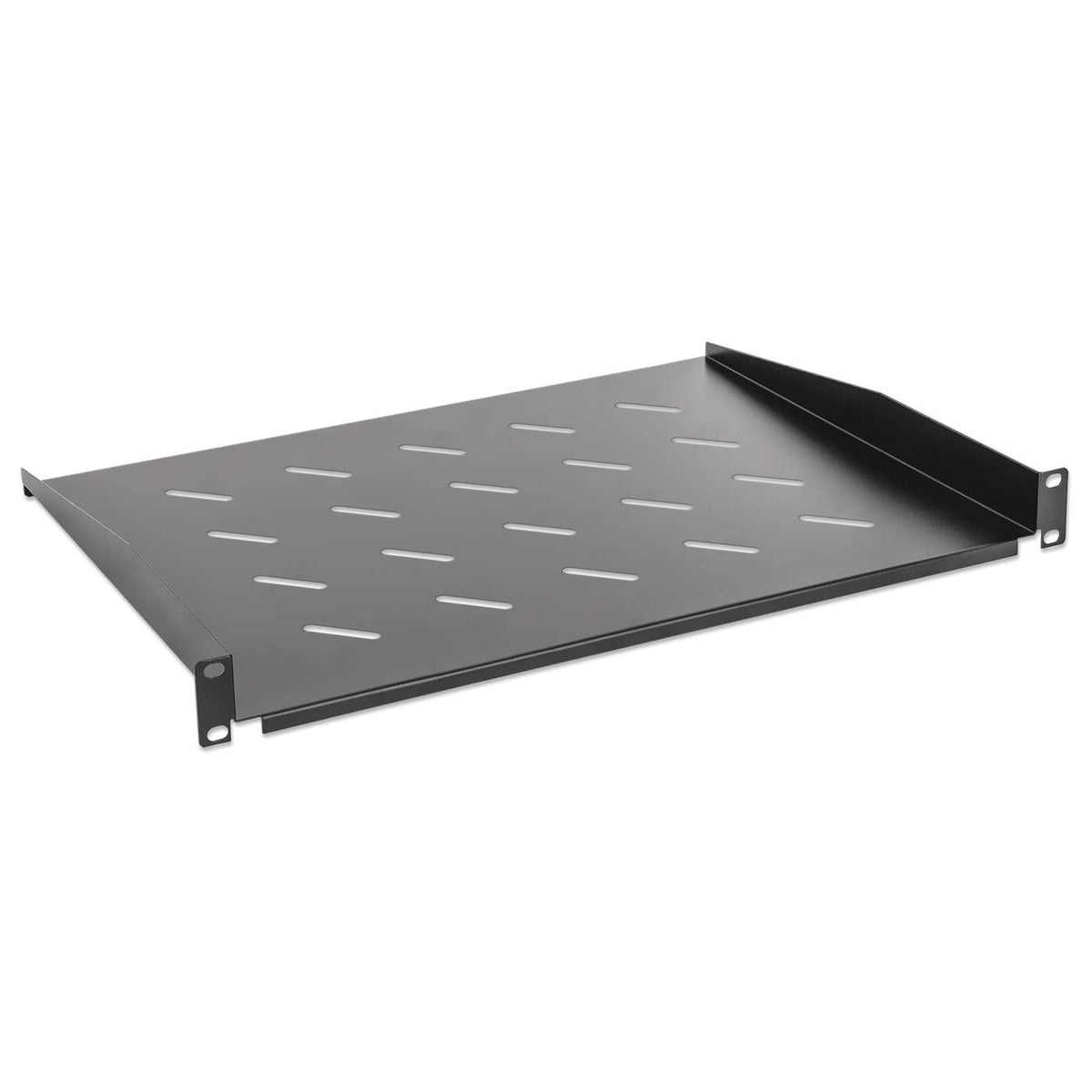 19" Cantilever Shelf, 1U, 350 mm (13.8 in.) Depth, Black Image 2