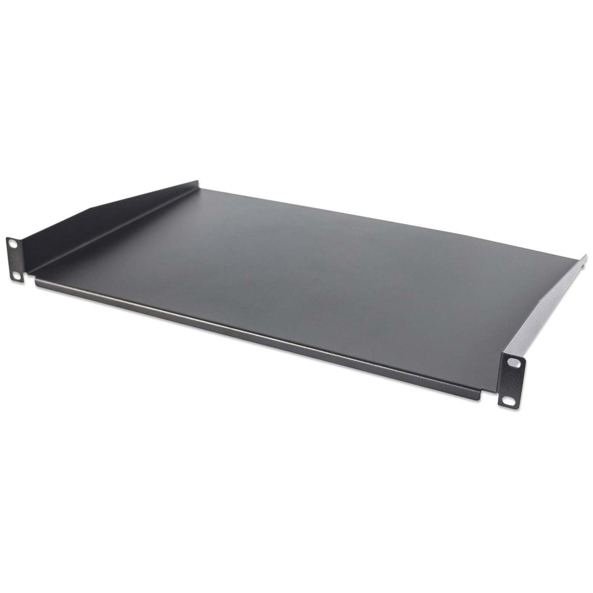 19" Cantilever Shelf, 1U, 350 mm (13.8 in.) Depth, Black Image 1