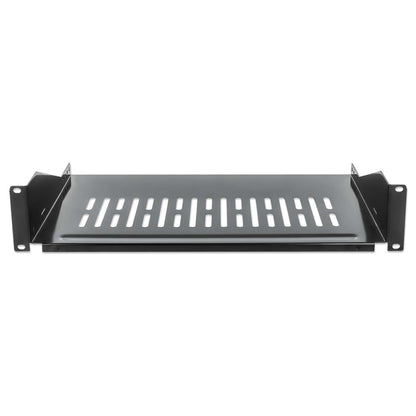 19" Cantilever Shelf, 2U, 250 mm (9.8 in.) Depth, Black Image 3
