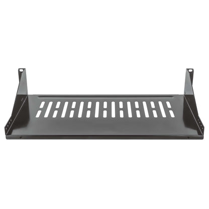 19" Cantilever Shelf, 2U, 250 mm (9.8 in.) Depth, Black Image 4