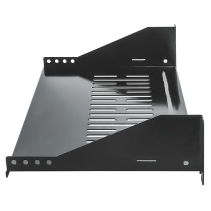 19" Cantilever Shelf, 2U, 250 mm (9.8 in.) Depth, Black Image 5