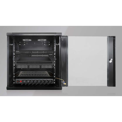 19" Cantilever Shelf, 2U, 400 mm (15.8 in.) Depth, Black Image 6