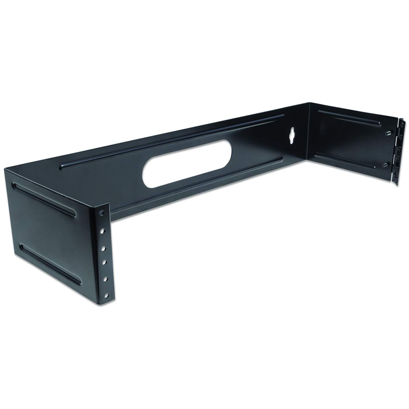 19" Hinged Wall Bracket, 2U Image 2