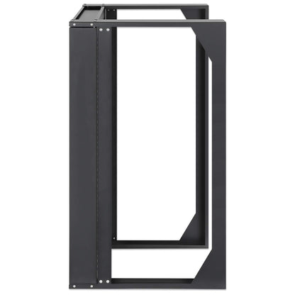 19" Wall Mount 2-Post Open Frame Network Rack, 15U Image 4