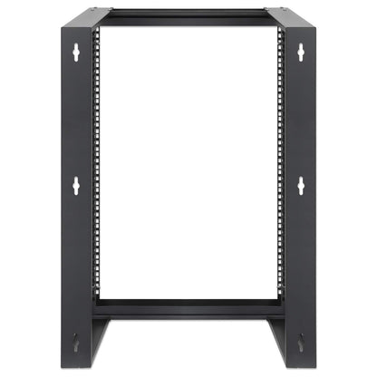 19" Wall Mount 2-Post Open Frame Network Rack, 15U Image 5