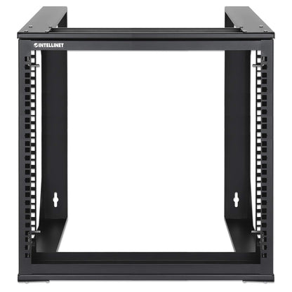 19" Wall Mount 2-Post Open Frame Network Rack, 9U Image 3