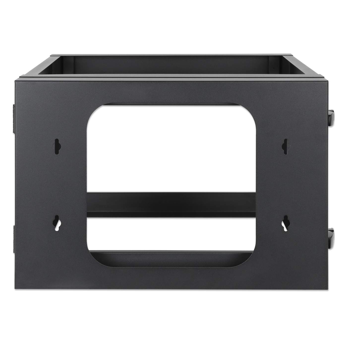 19" Wall Mount 4-Post Open Frame Network Rack, 6U Image 5