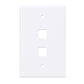 2-Outlet Oversized Keystone Wall Plate Image 4