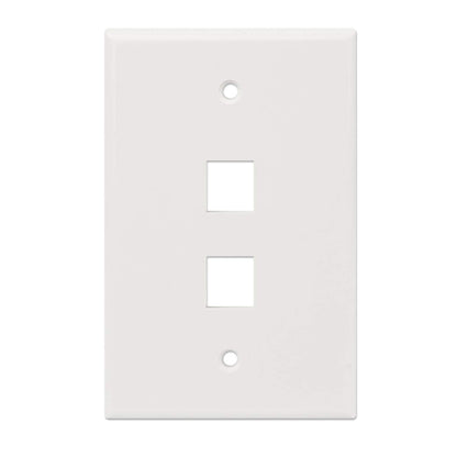 2-Outlet Oversized Keystone Wall Plate Image 4