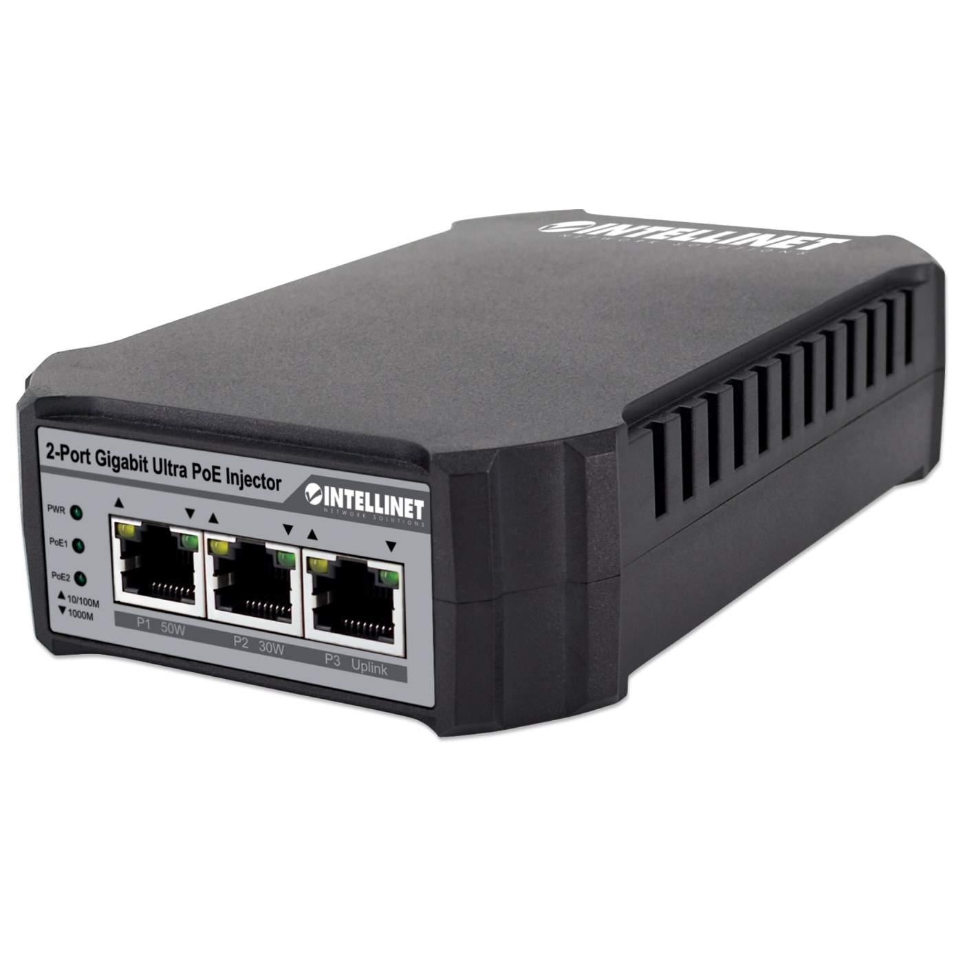 2-Port Gigabit Ultra PoE Injector Image 1