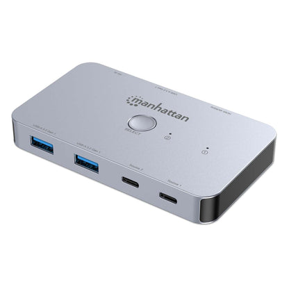 2-Port HDMI USB-C KVM Switch 4K@60Hz with Dual Power Delivery Image 1