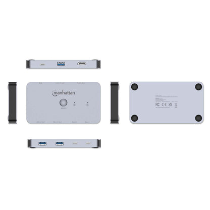 2-Port HDMI USB-C KVM Switch 4K@60Hz with Dual Power Delivery Image 12