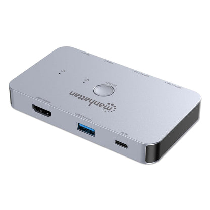 2-Port HDMI USB-C KVM Switch 4K@60Hz with Dual Power Delivery Image 7