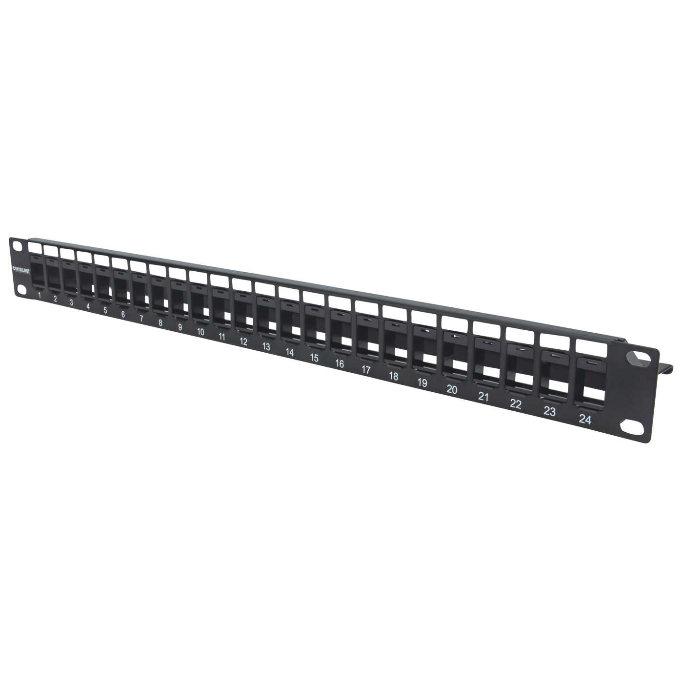 24-Port Blank Patch Panel, 1U Image 1
