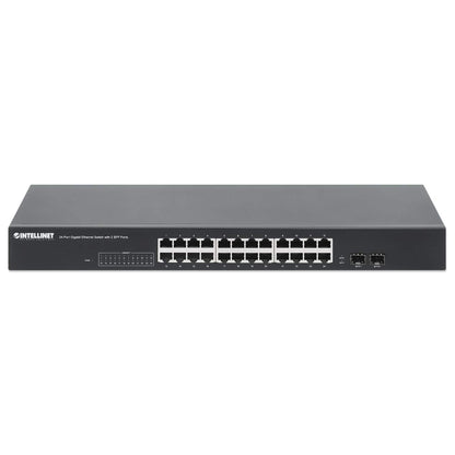 24-Port Gigabit Ethernet Switch with 2 SFP Ports Image 4