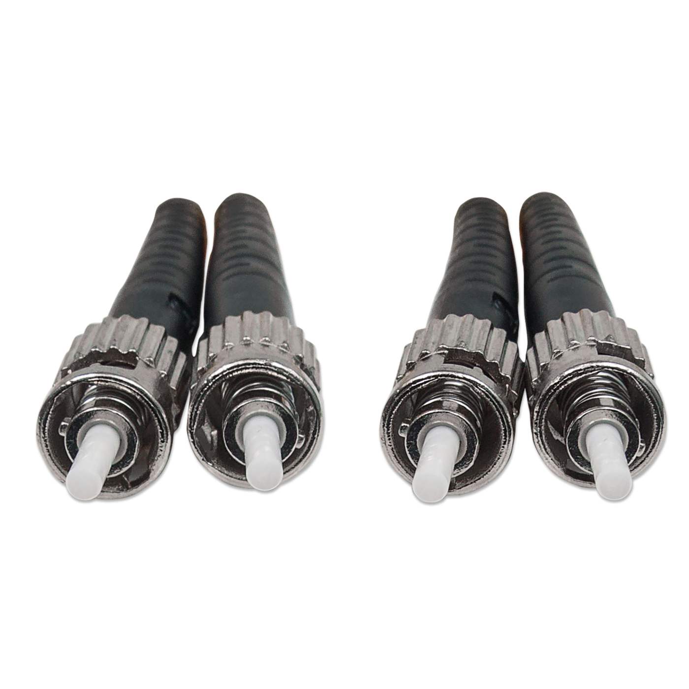 3 m ST to ST UPC Fiber Optic Patch Cable, 3.0 mm, Duplex, LSZH, OS2 Singlemode, Yellow Image 4