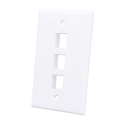 3-Outlet Keystone Wall Plate Image 1