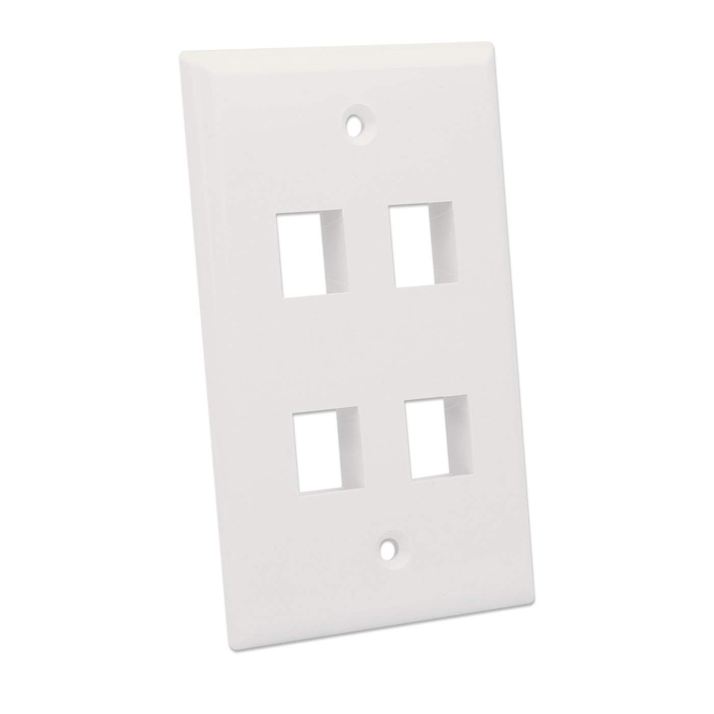 4-Outlet Keystone Wall Plate Image 2