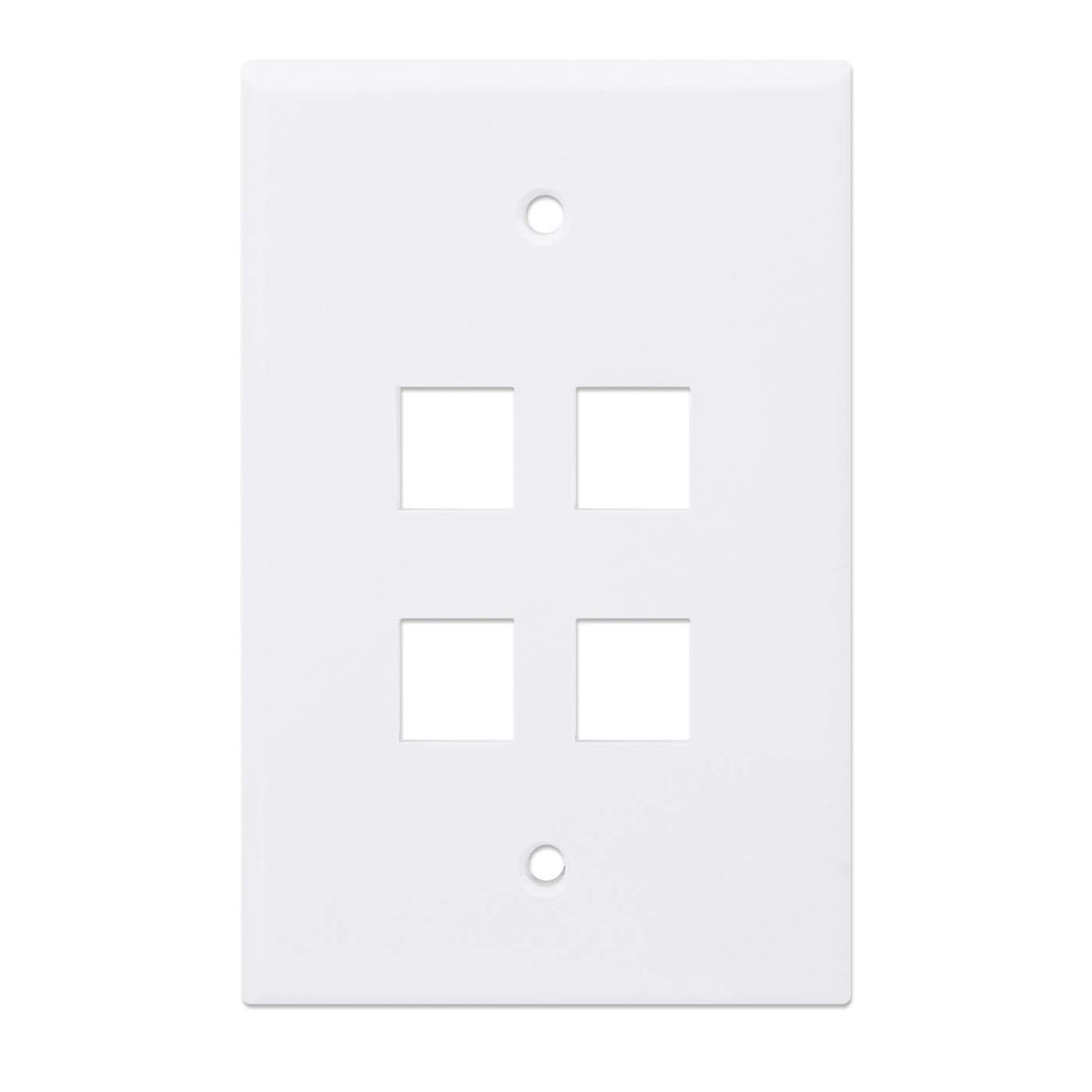 4-Outlet Oversized Keystone Wall Plate Image 4